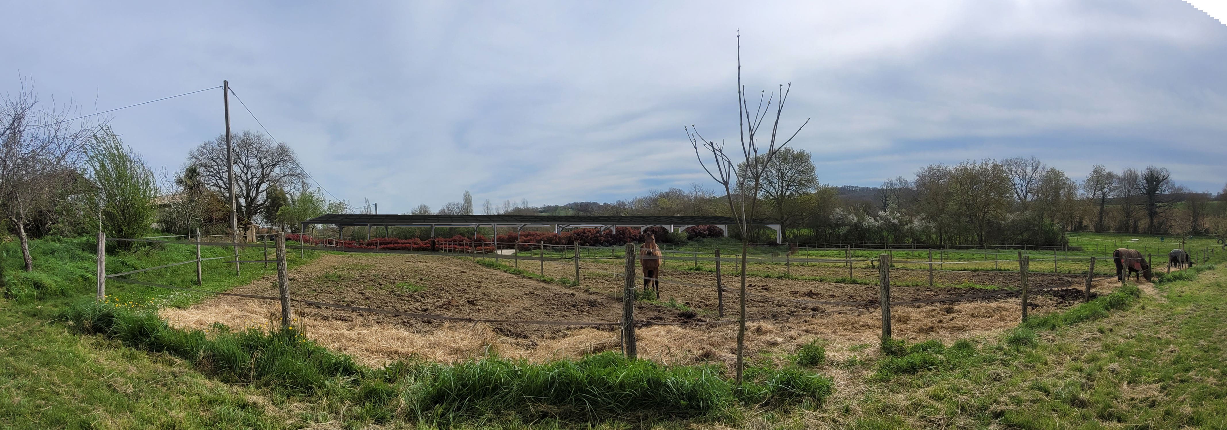 Hangar agricole - Croquis